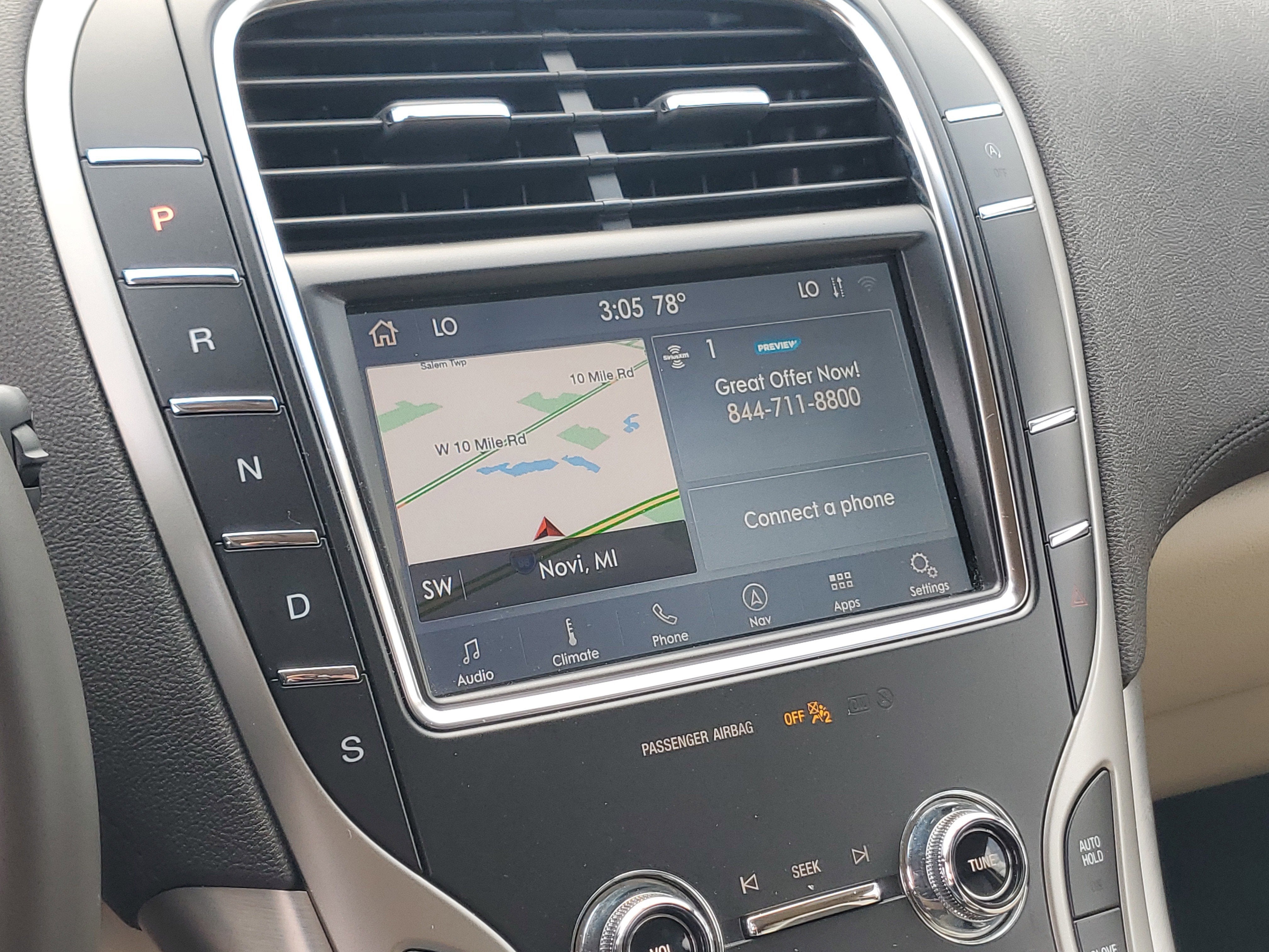 2020 Lincoln Nautilus Standard