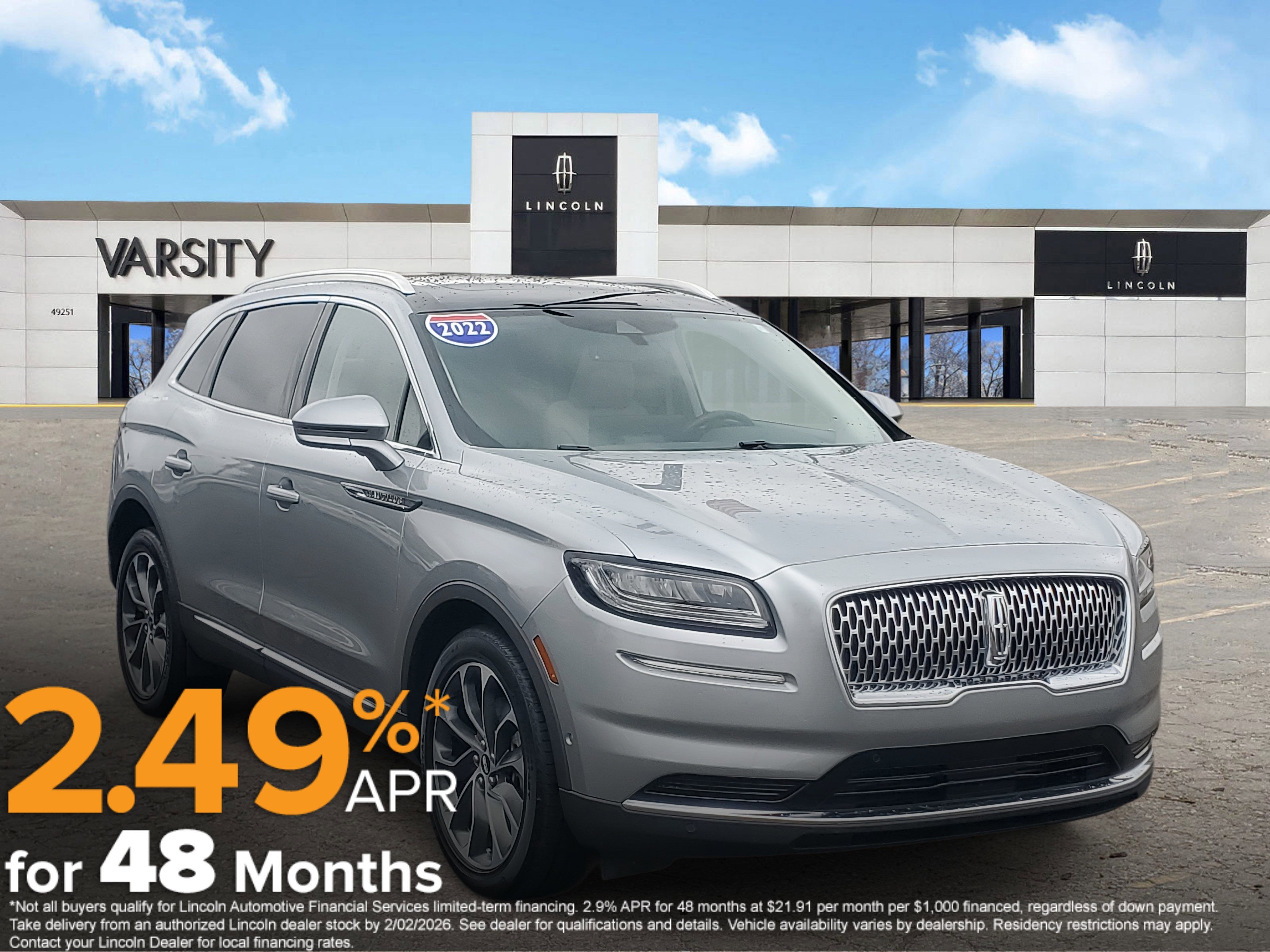 2022 Lincoln Nautilus Reserve