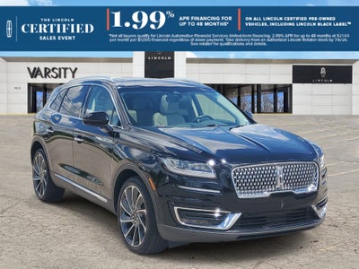 2020 Lincoln Nautilus Reserve