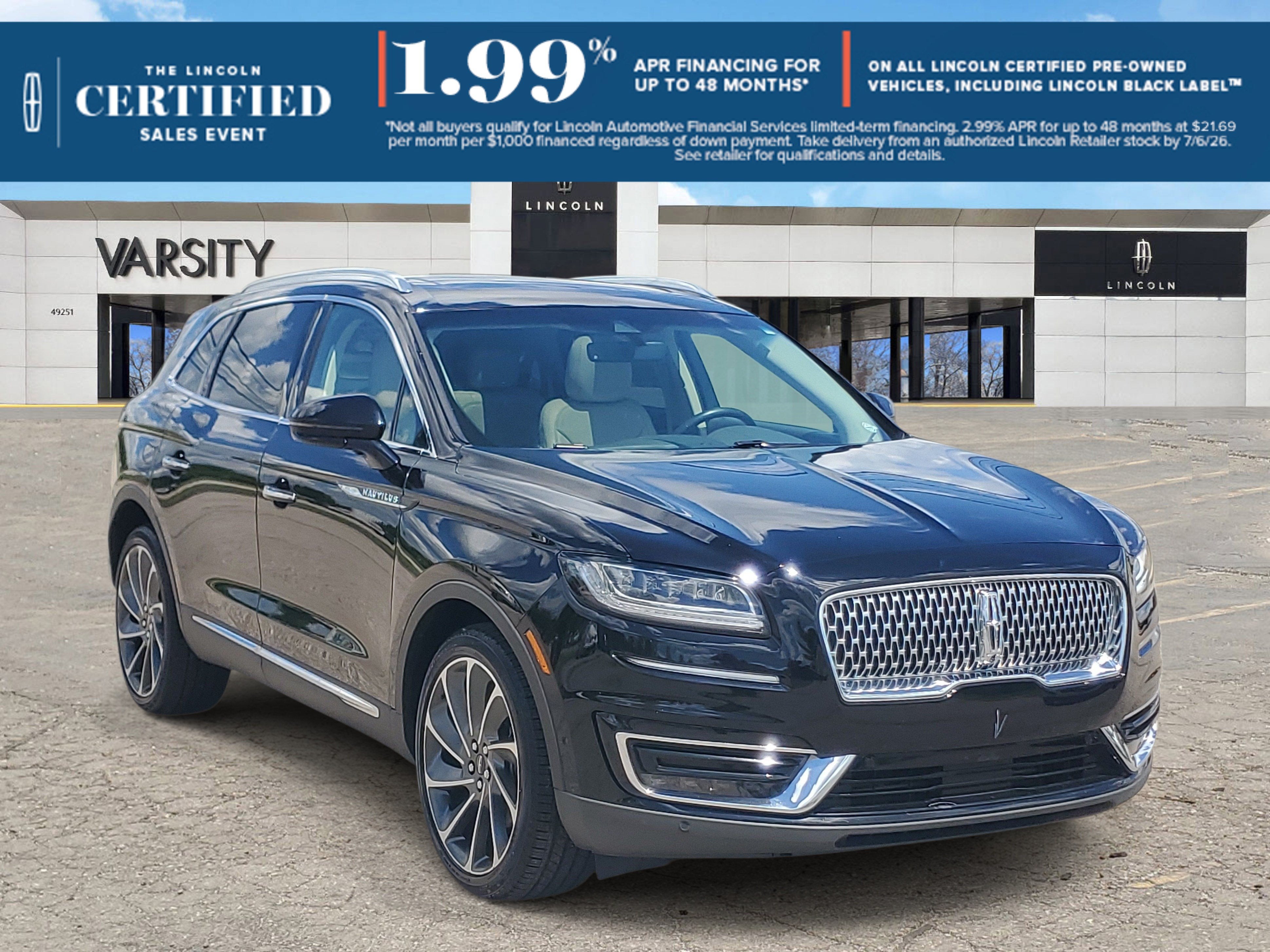 2020 Lincoln Nautilus Reserve
