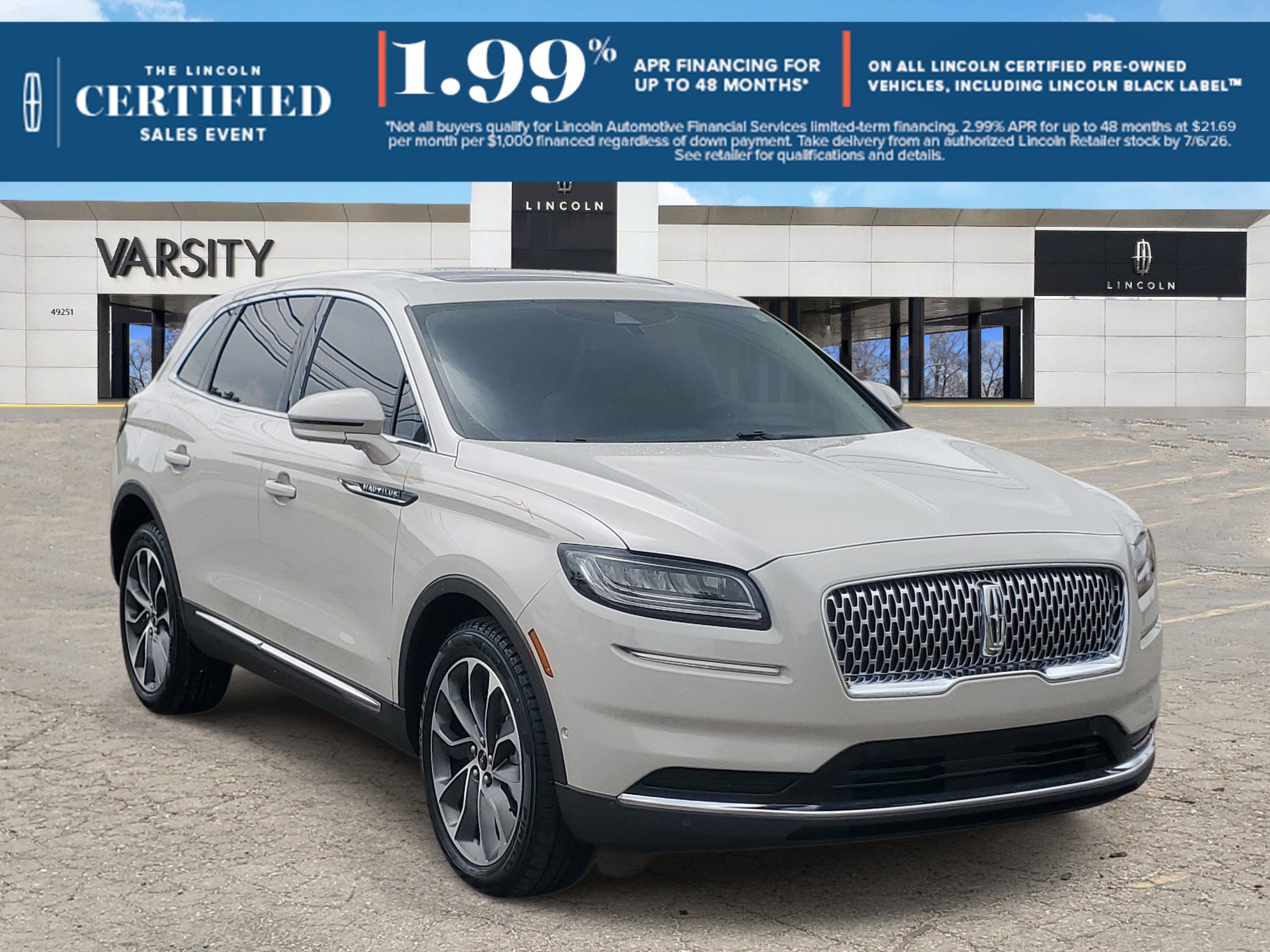 2023 Lincoln Nautilus Reserve