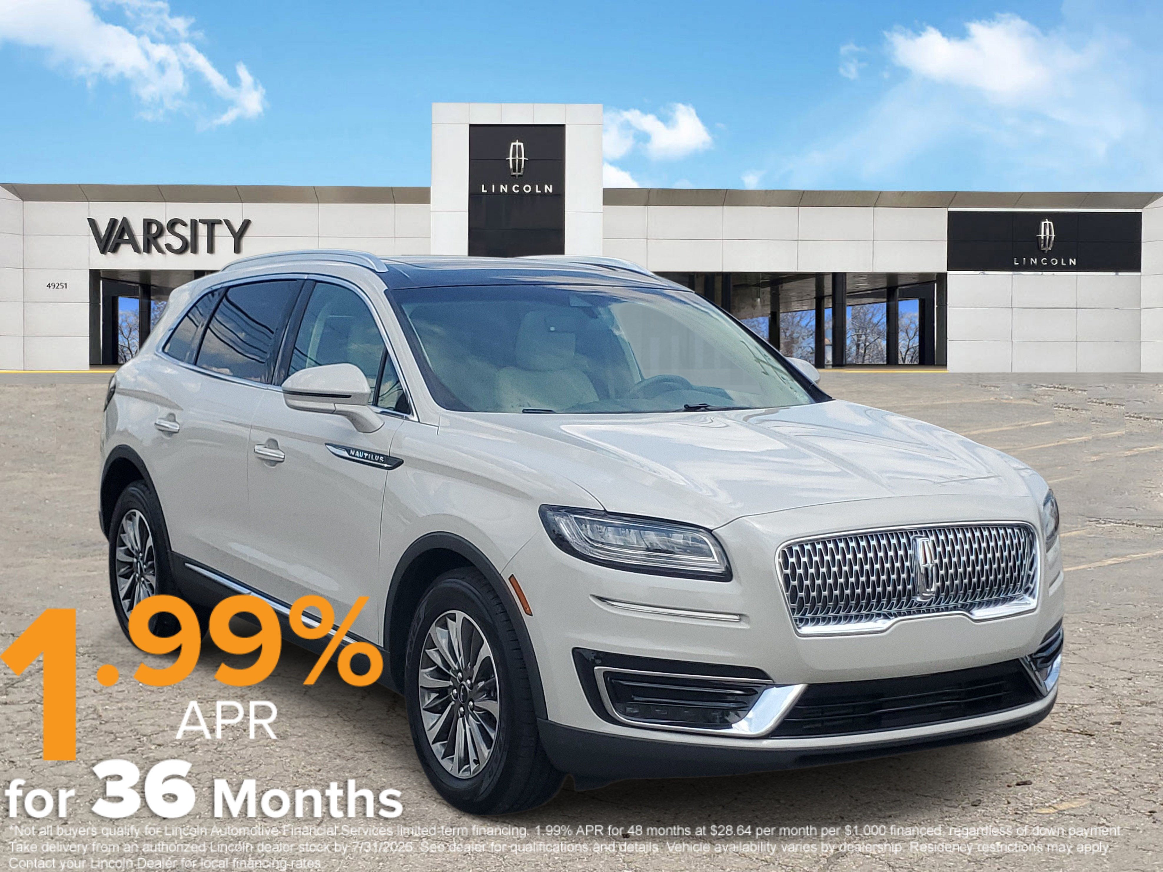 2020 Lincoln Nautilus Reserve