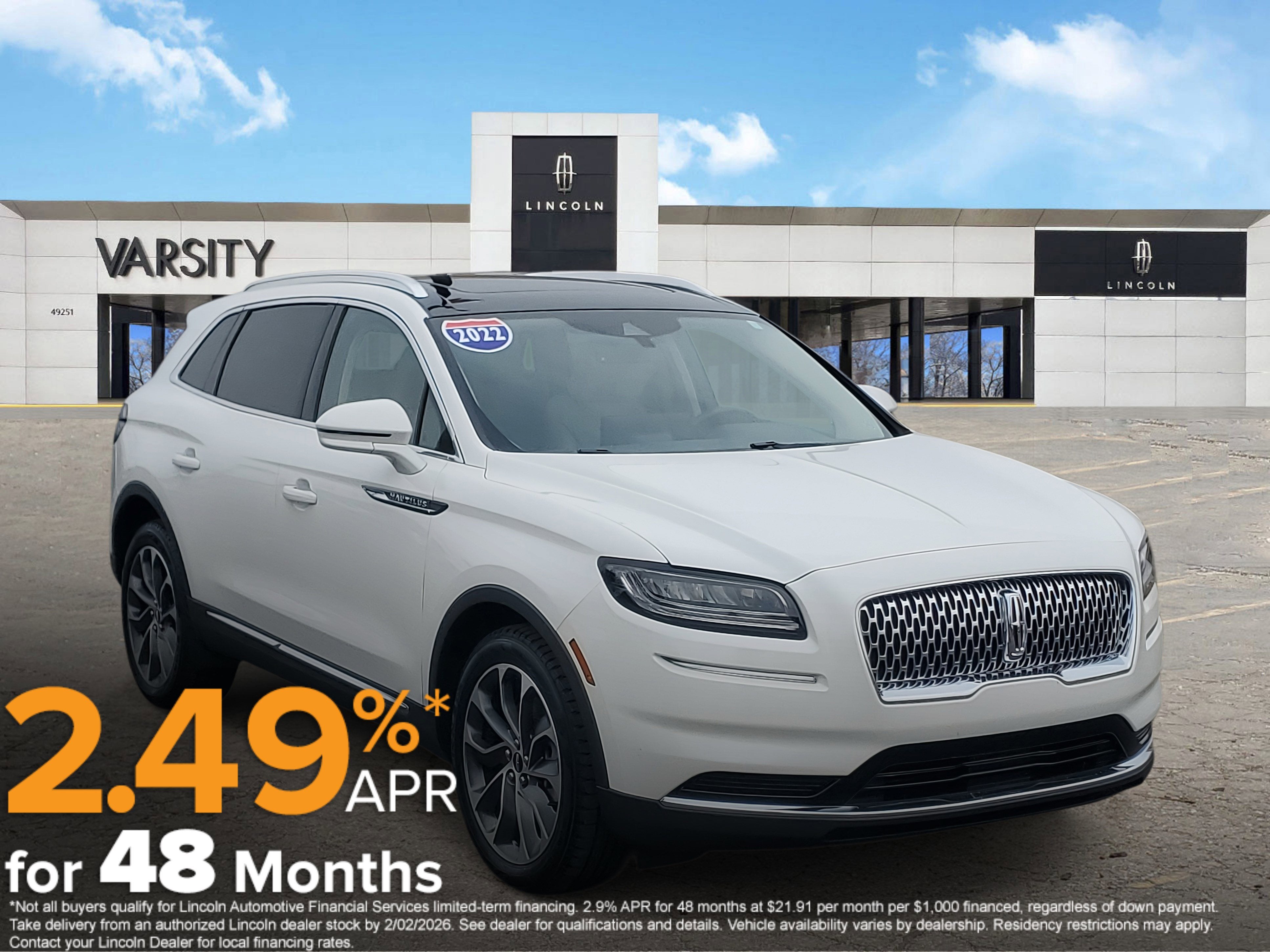 2022 Lincoln Nautilus Reserve