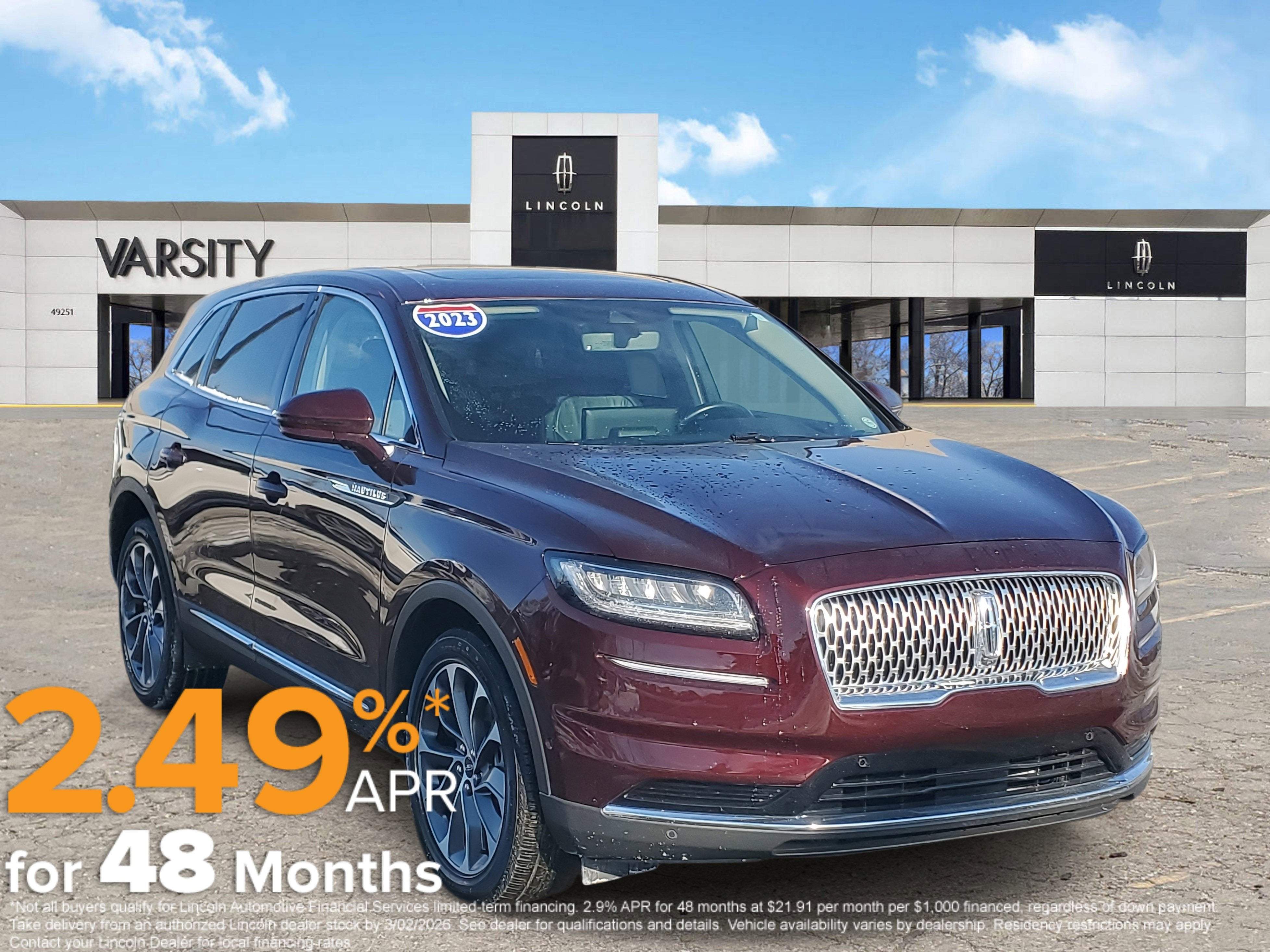 2023 Lincoln Nautilus Reserve