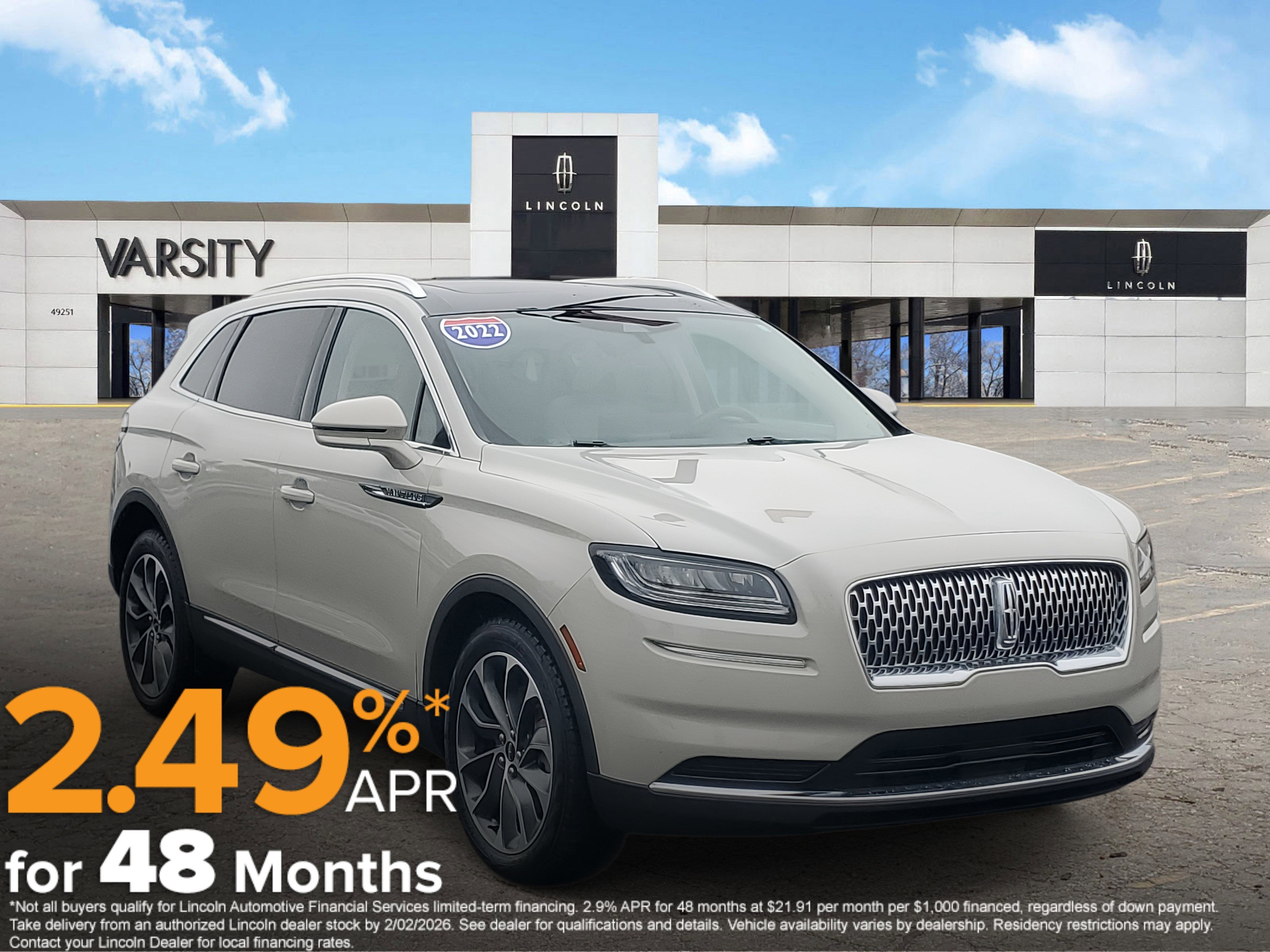 2022 Lincoln Nautilus Reserve