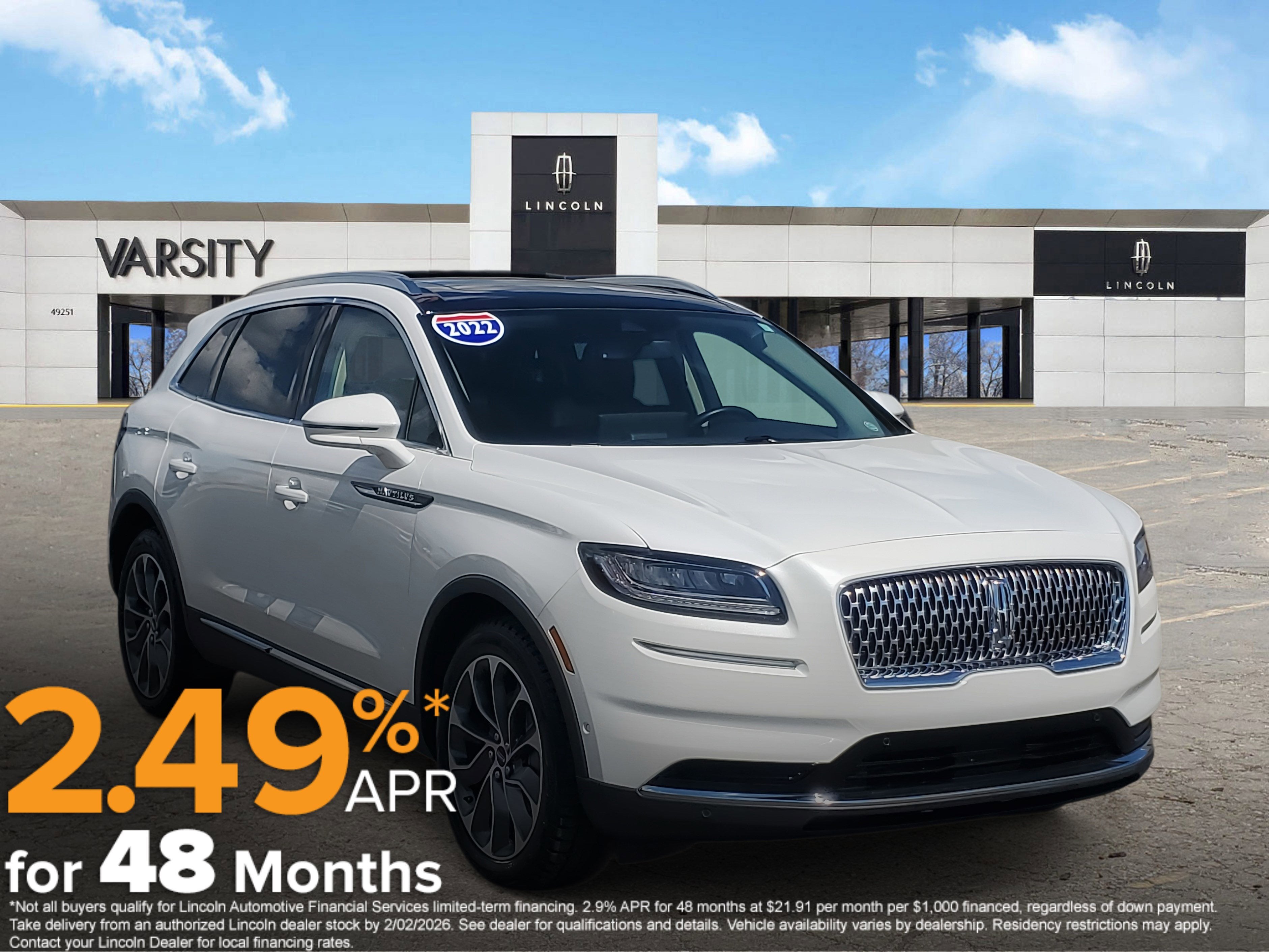 2022 Lincoln Nautilus Reserve