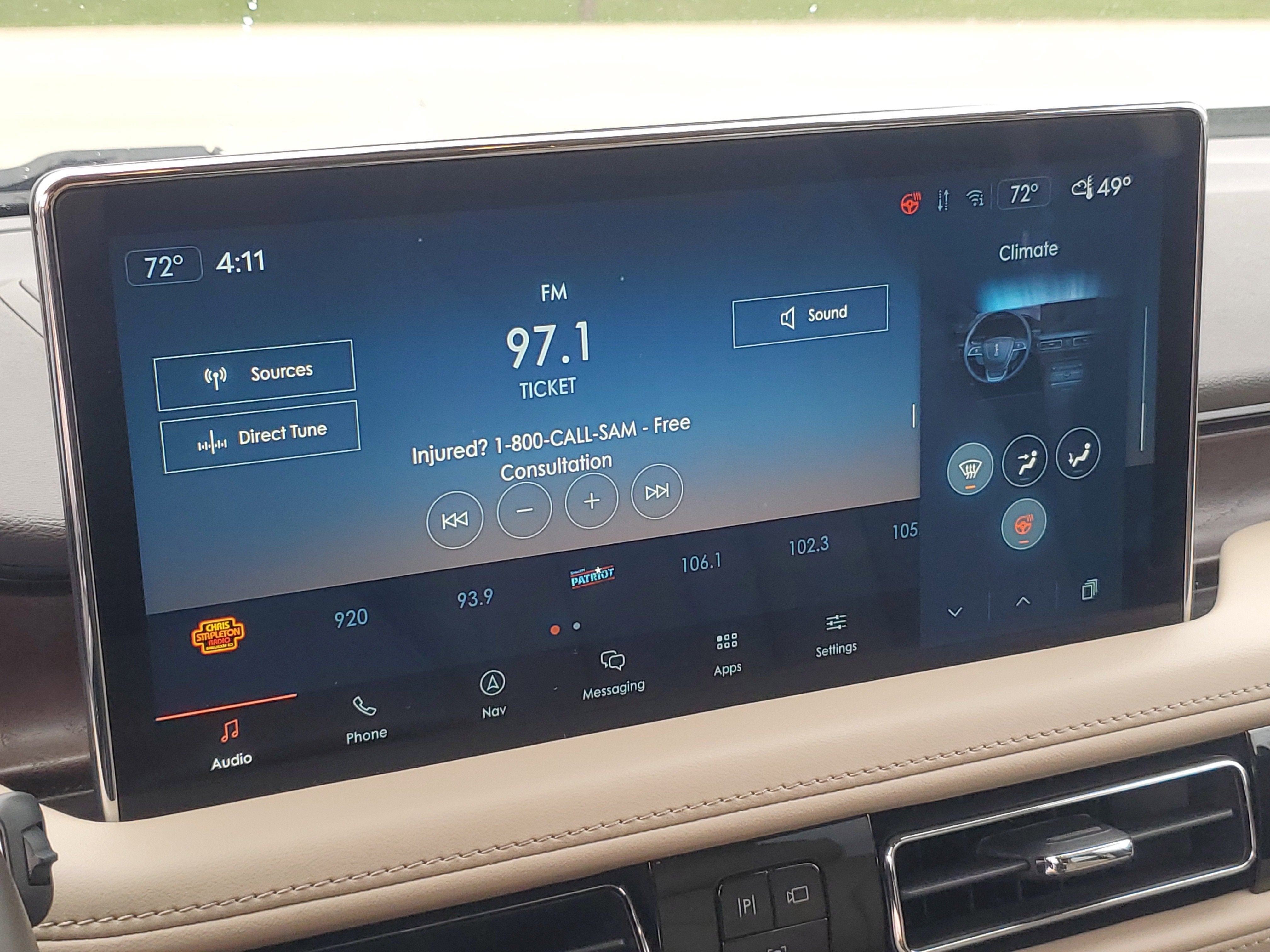 2022 Lincoln Nautilus Reserve