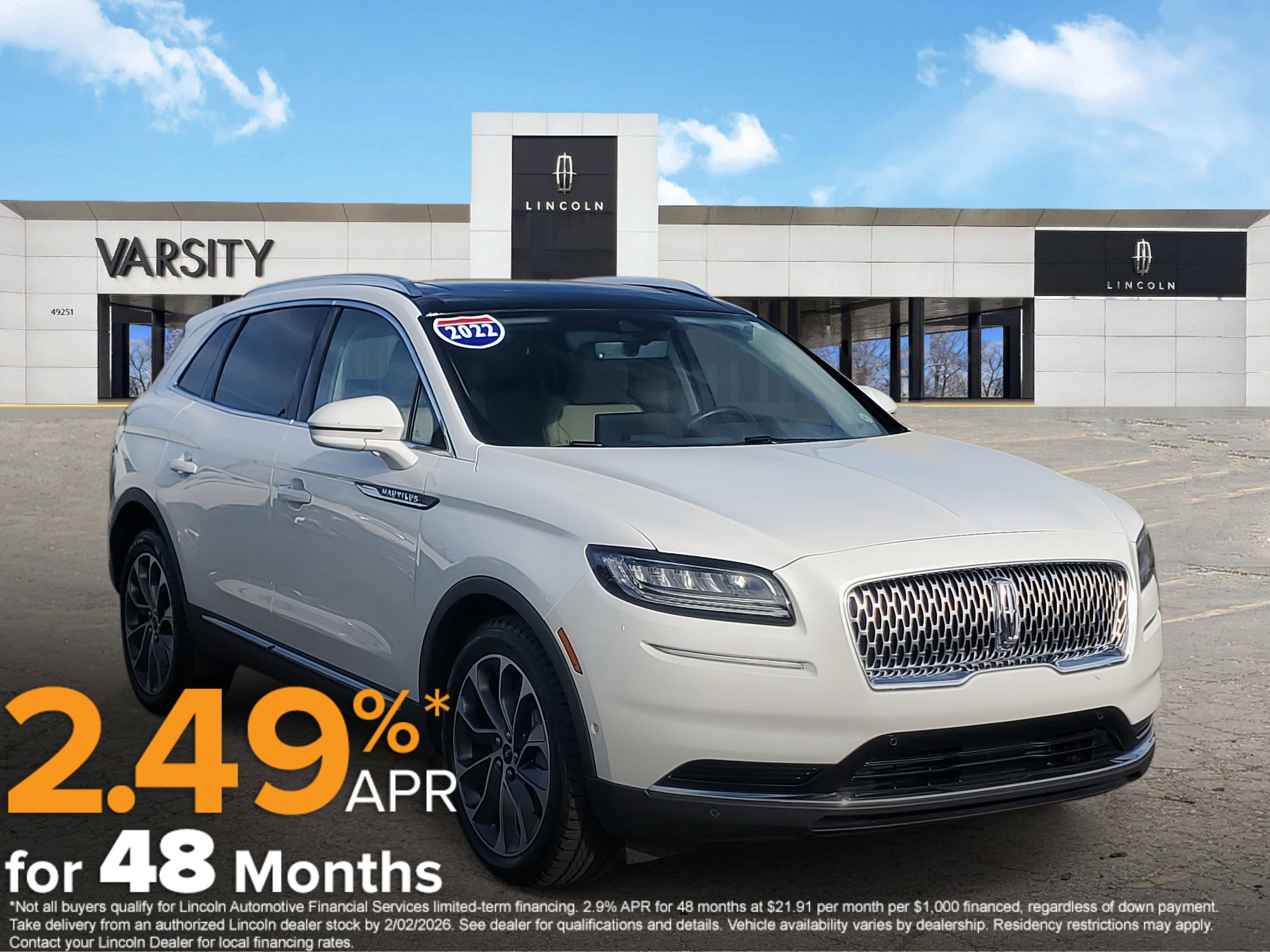 2022 Lincoln Nautilus Reserve