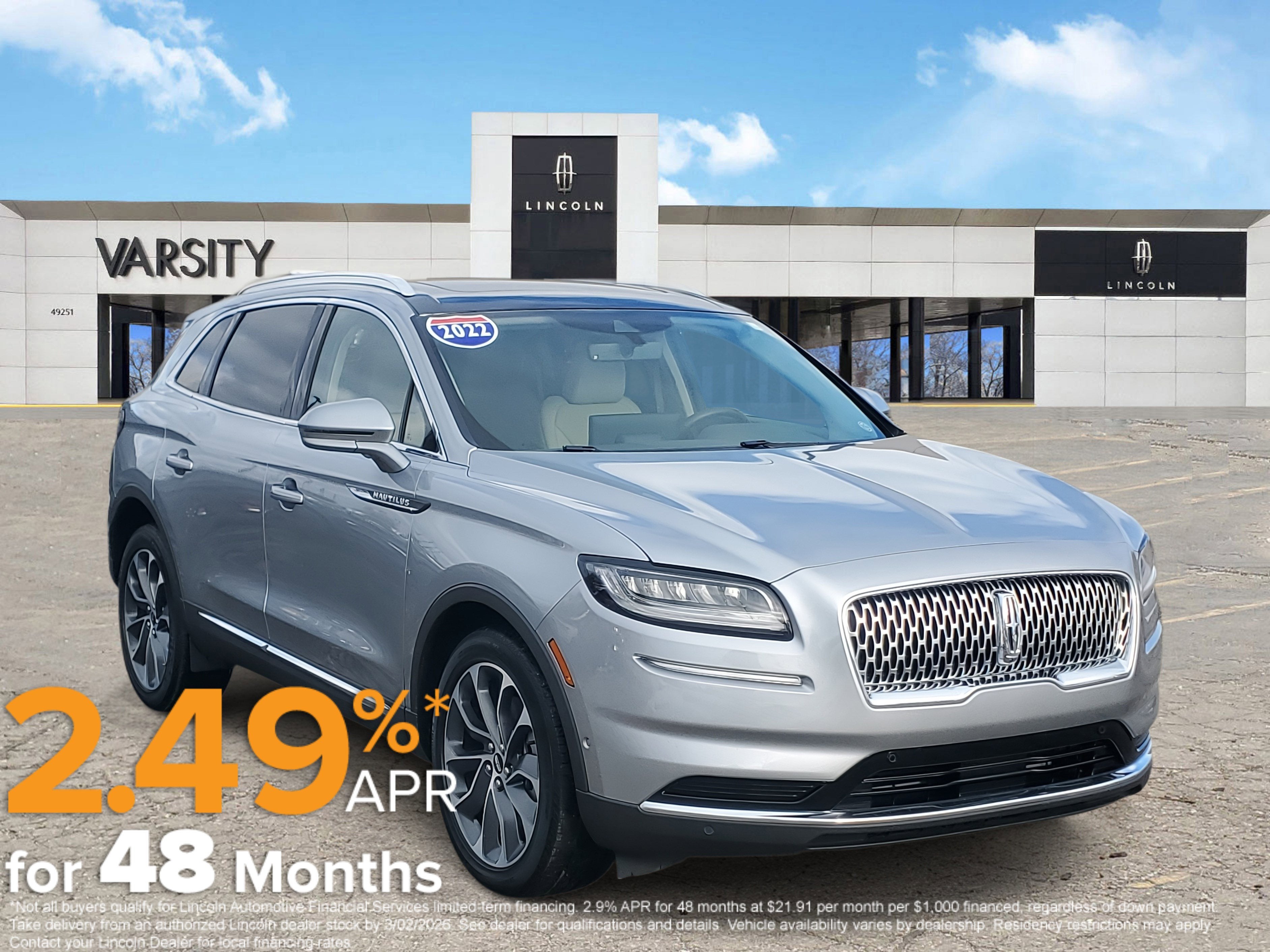 2022 Lincoln Nautilus Reserve