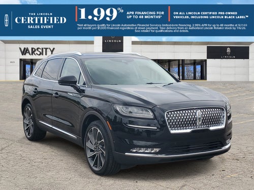 2023 Lincoln Nautilus Reserve