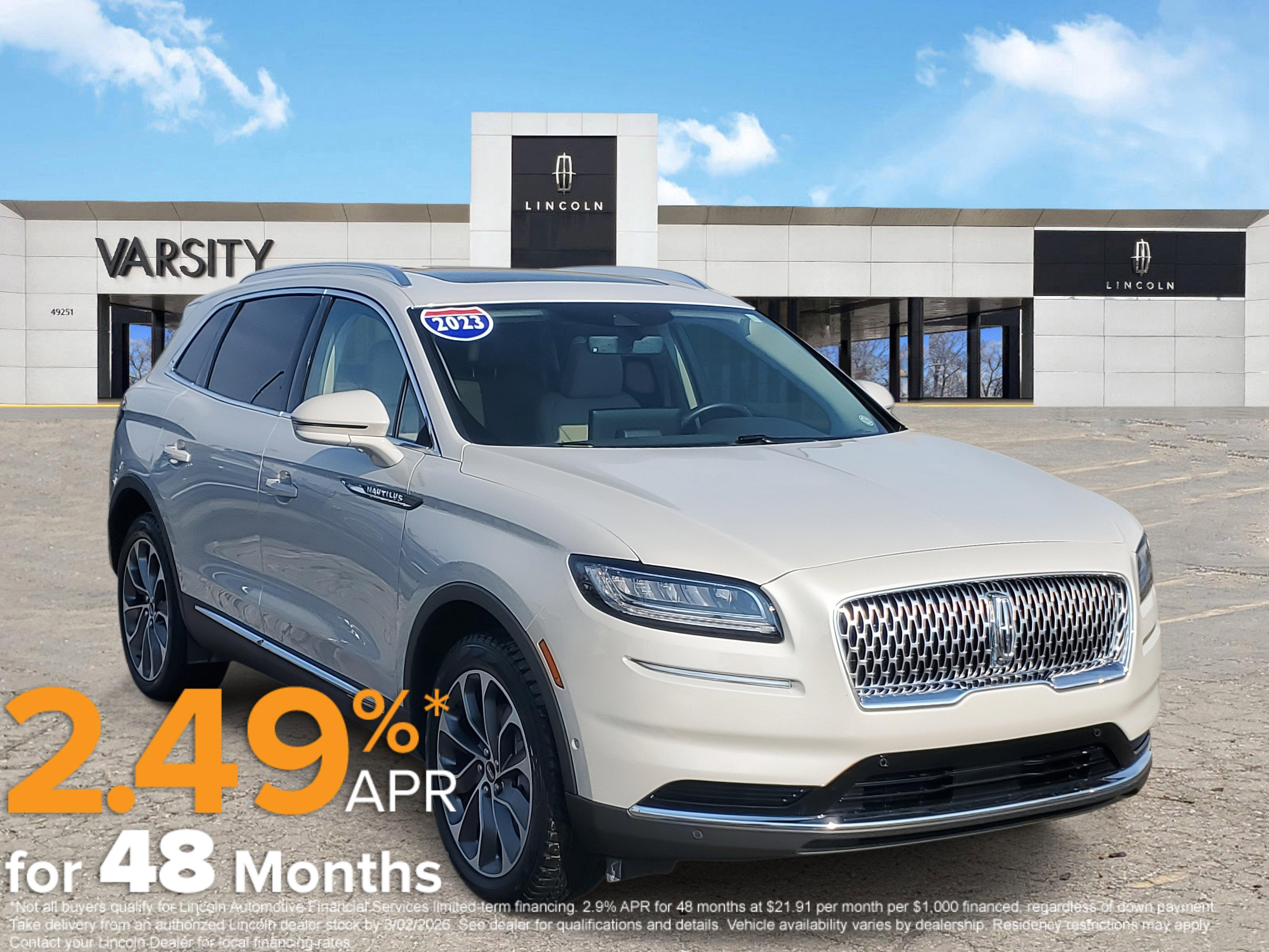 2023 Lincoln Nautilus Reserve