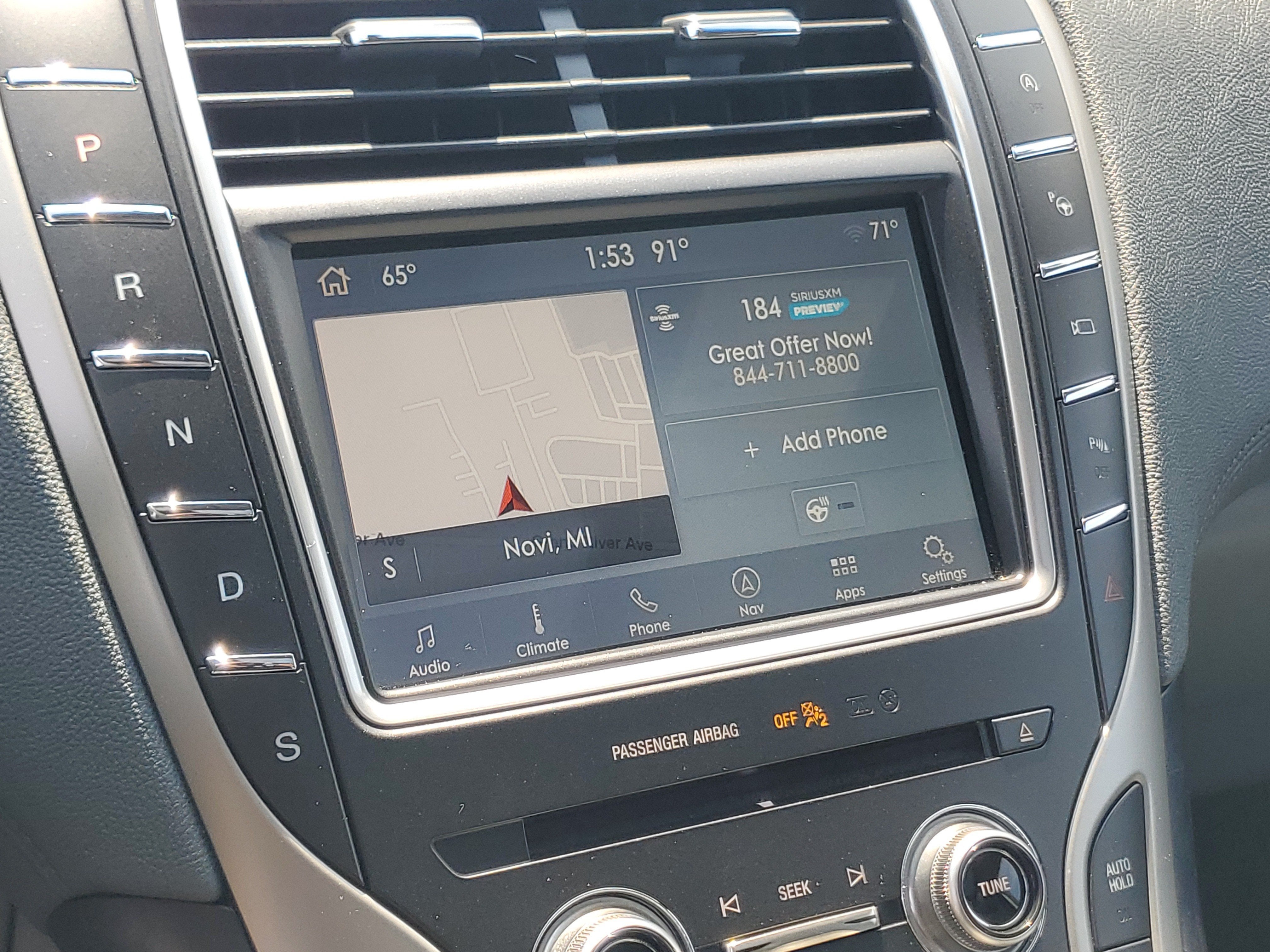 2019 Lincoln Nautilus Reserve
