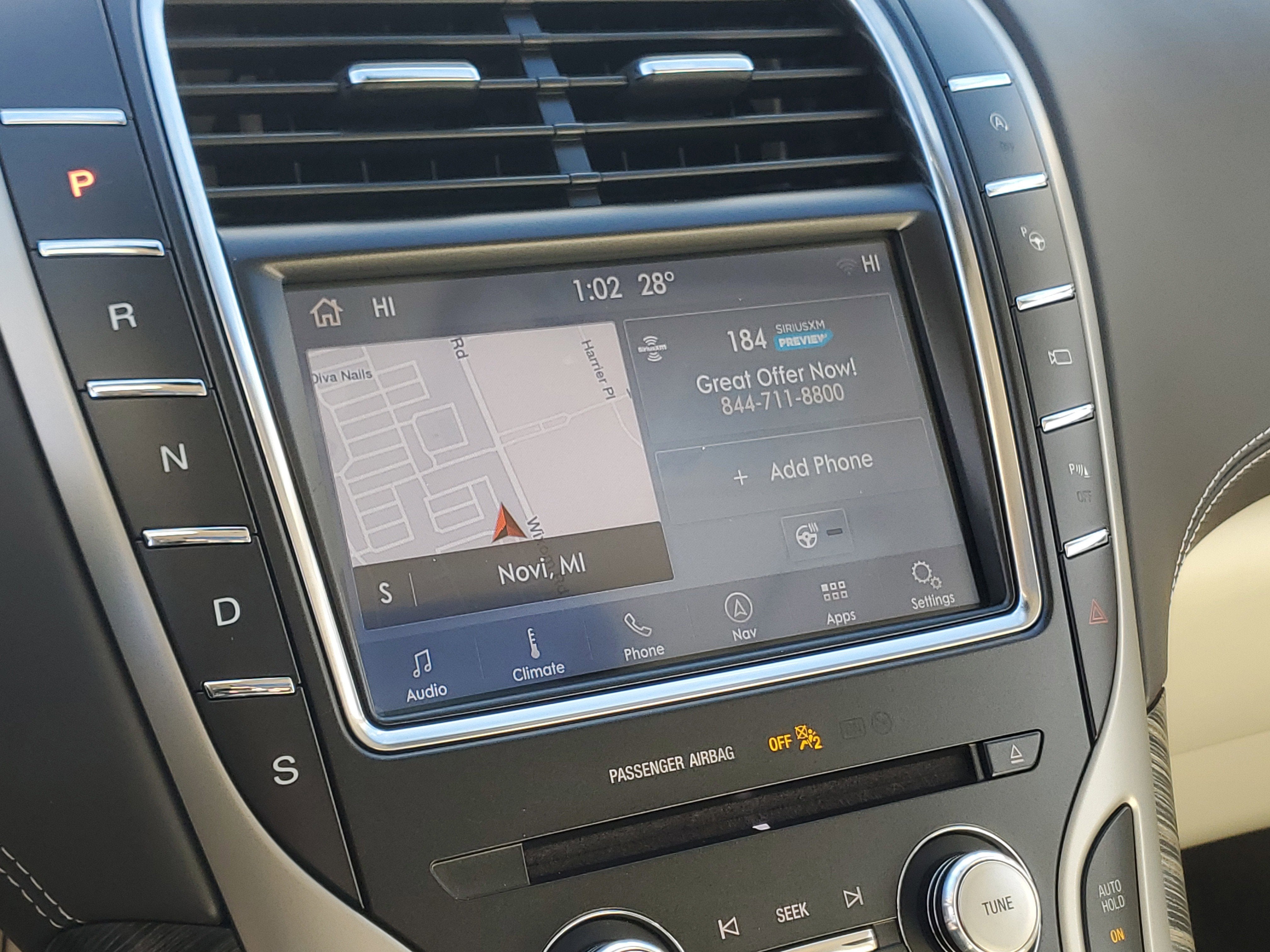 2019 Lincoln Nautilus Black Label