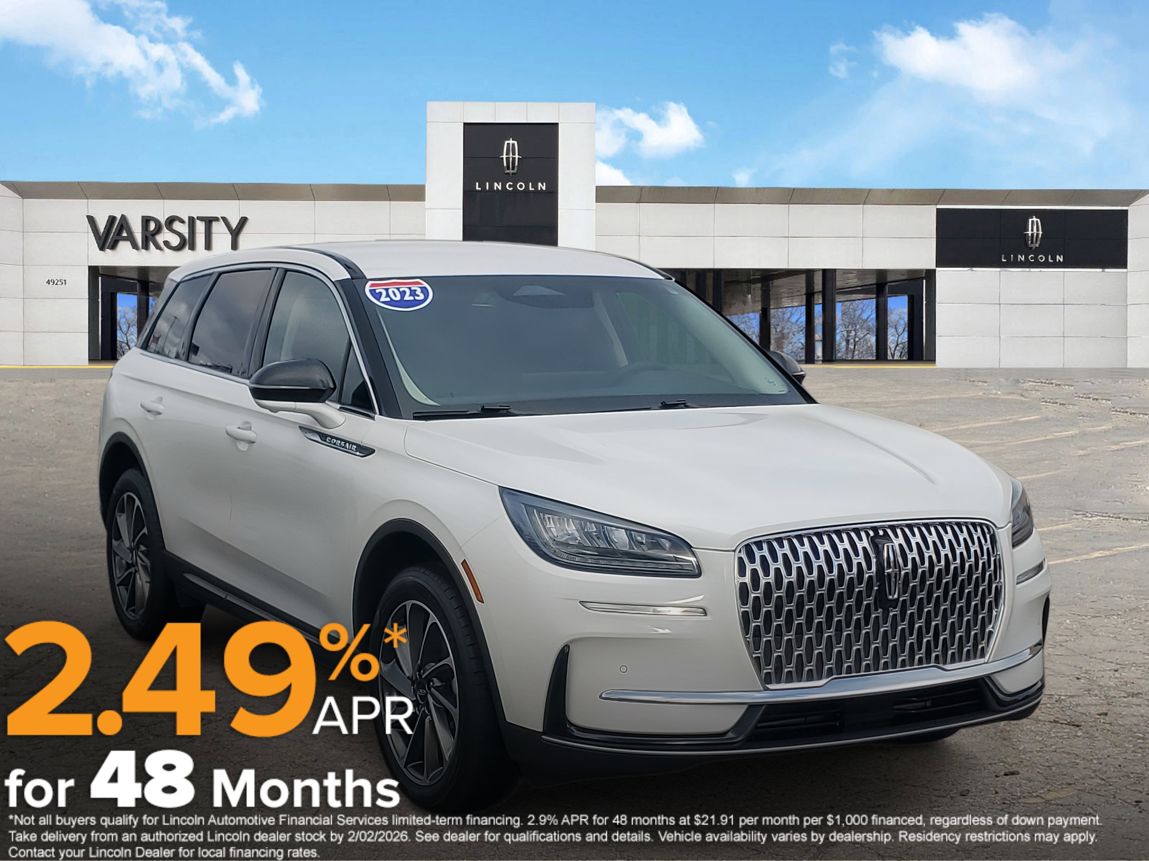 2023 Lincoln Corsair Standard
