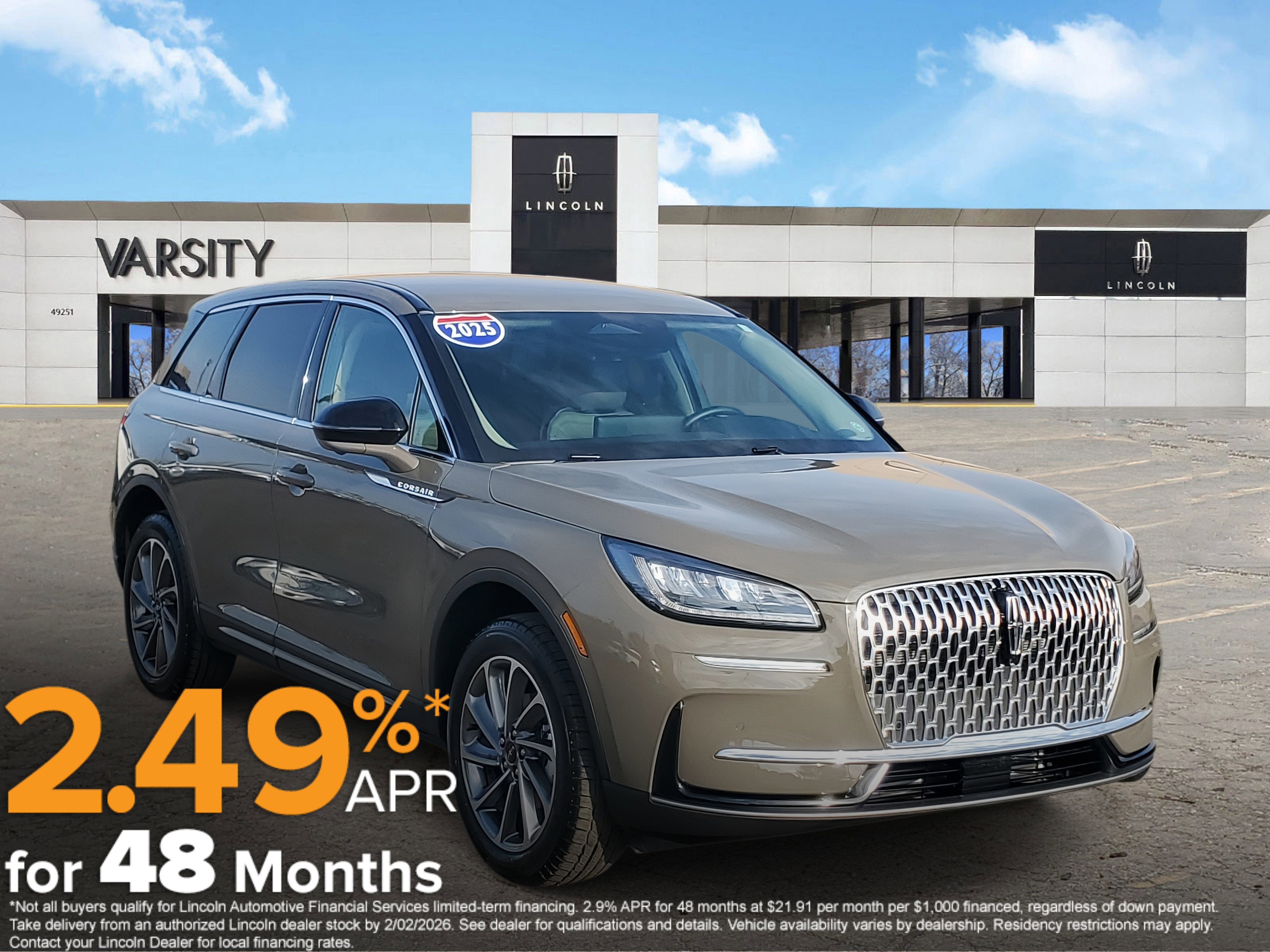 2025 Lincoln Corsair Premiere