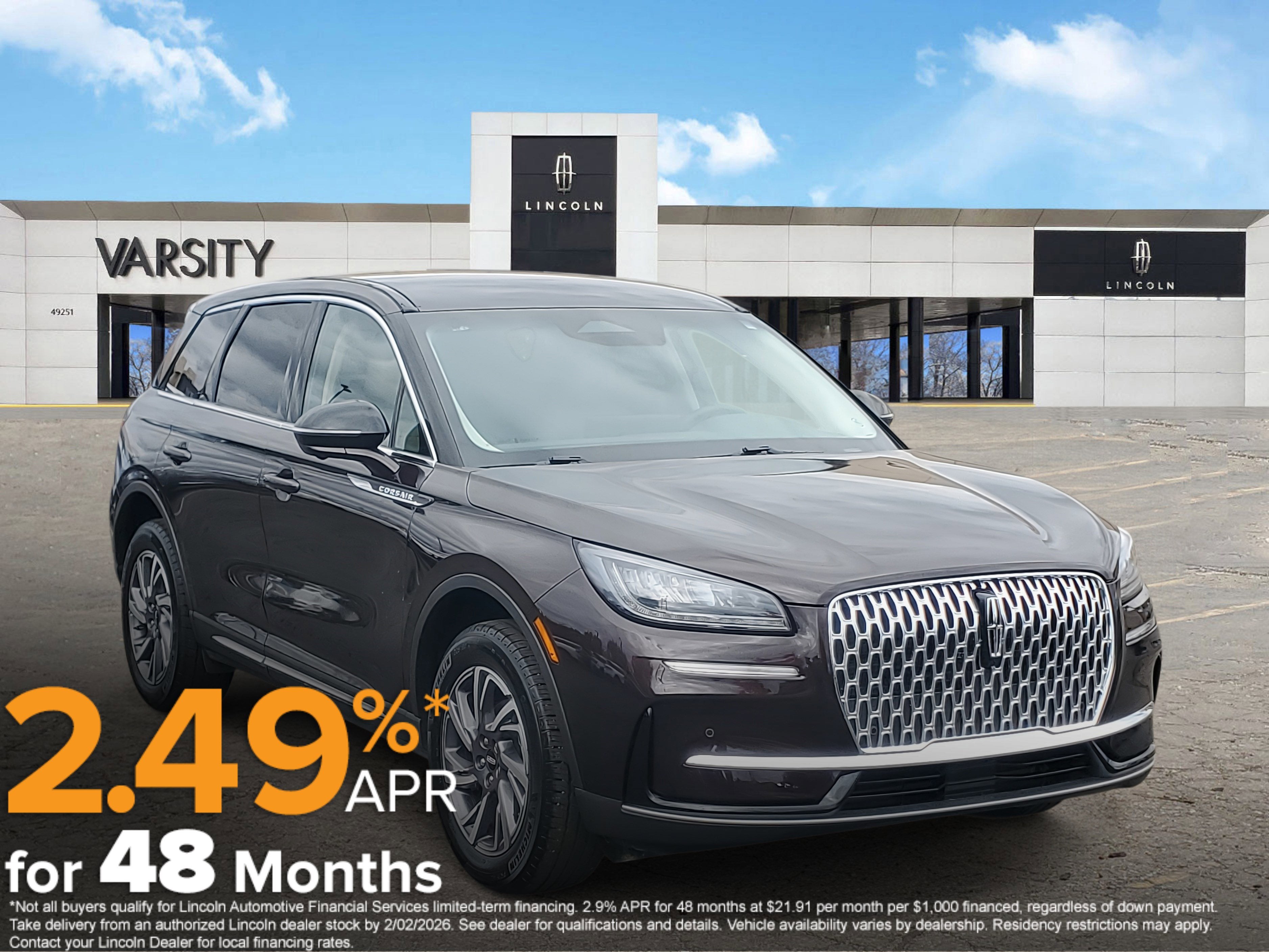 2023 Lincoln Corsair Standard