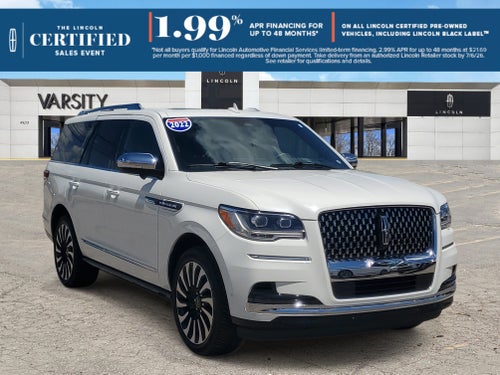 2022 Lincoln Navigator Black Label
