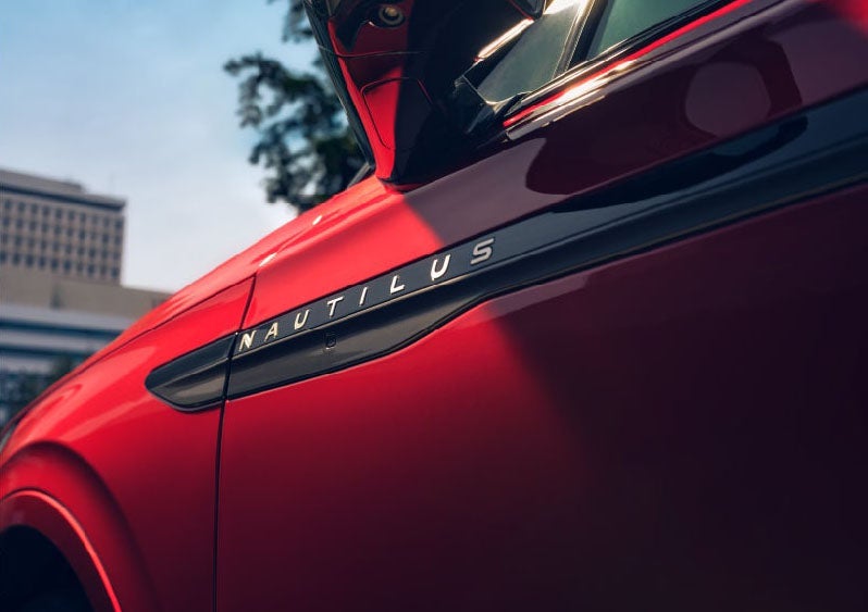 A side badge on the passenger door reads Nautilus. | Varsity Lincoln in Novi MI