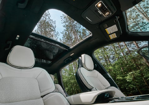 The front seats of a 2027 Lincoln Aviator® Black Label™ SUV | Varsity Lincoln in Novi MI