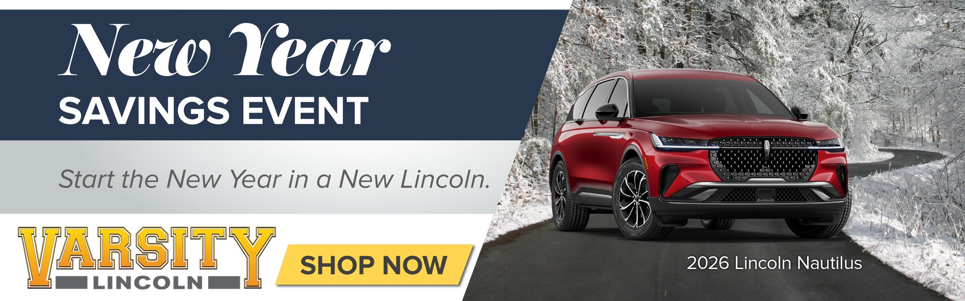 New Year Savings Event