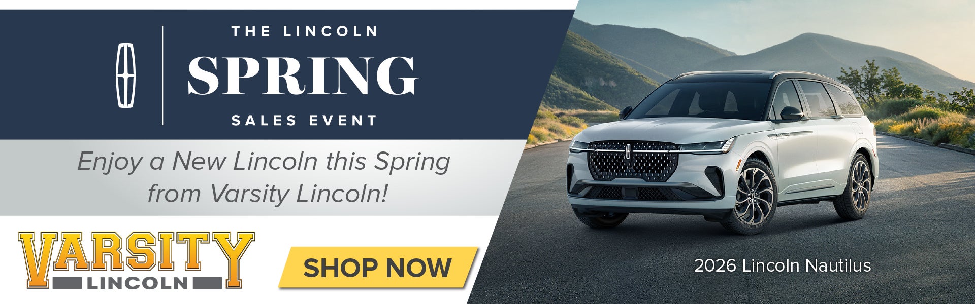 The Lincoln Spring Sales Event