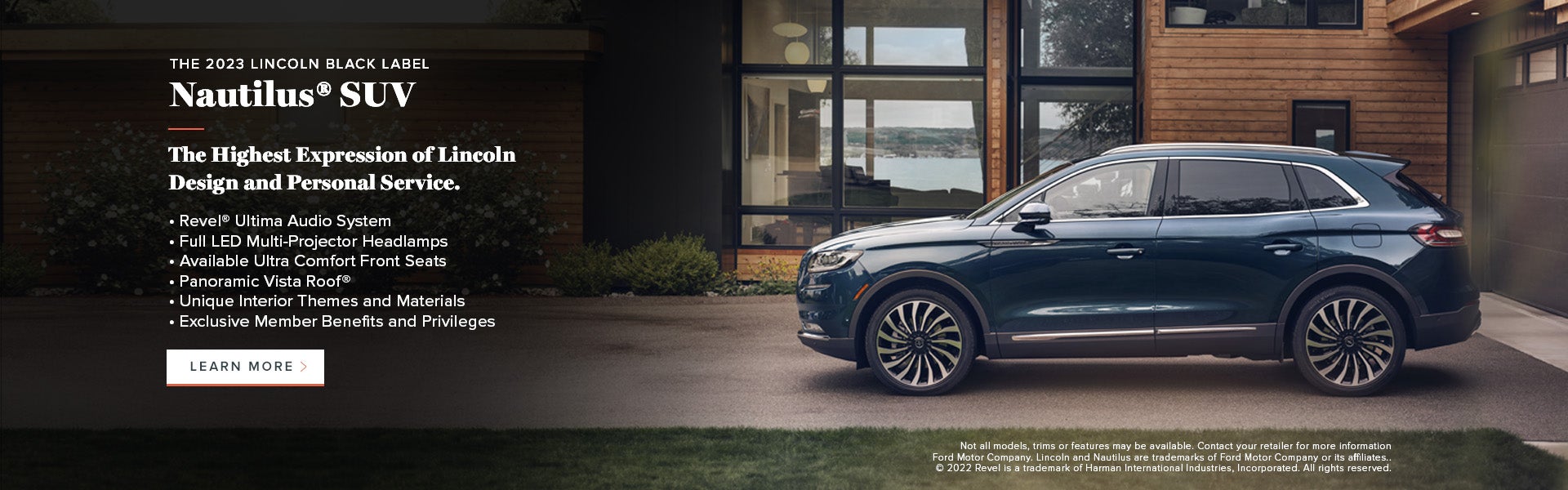 2023 Lincoln Nautilus Black Label