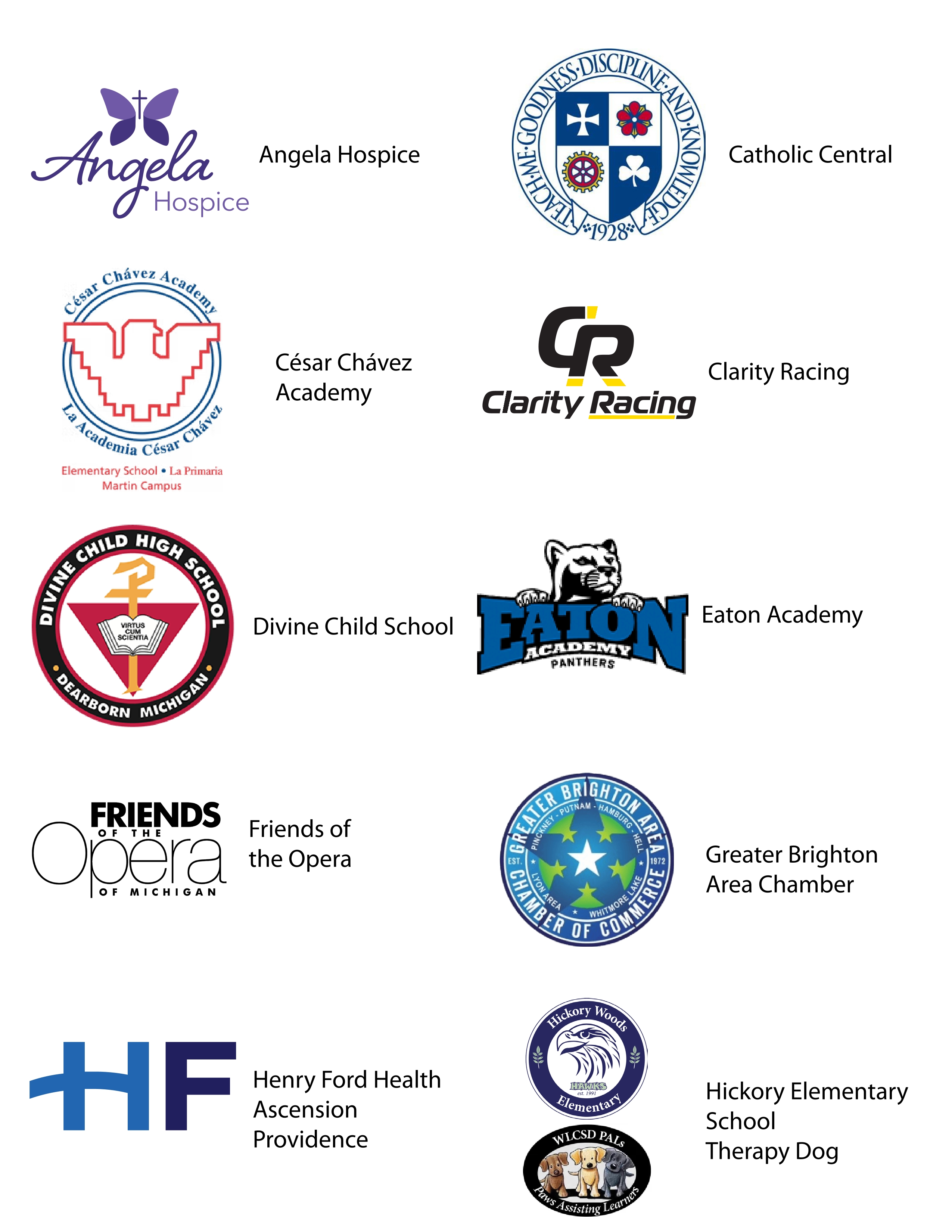 Sponsorship logos | Varsity Lincoln in Novi MI