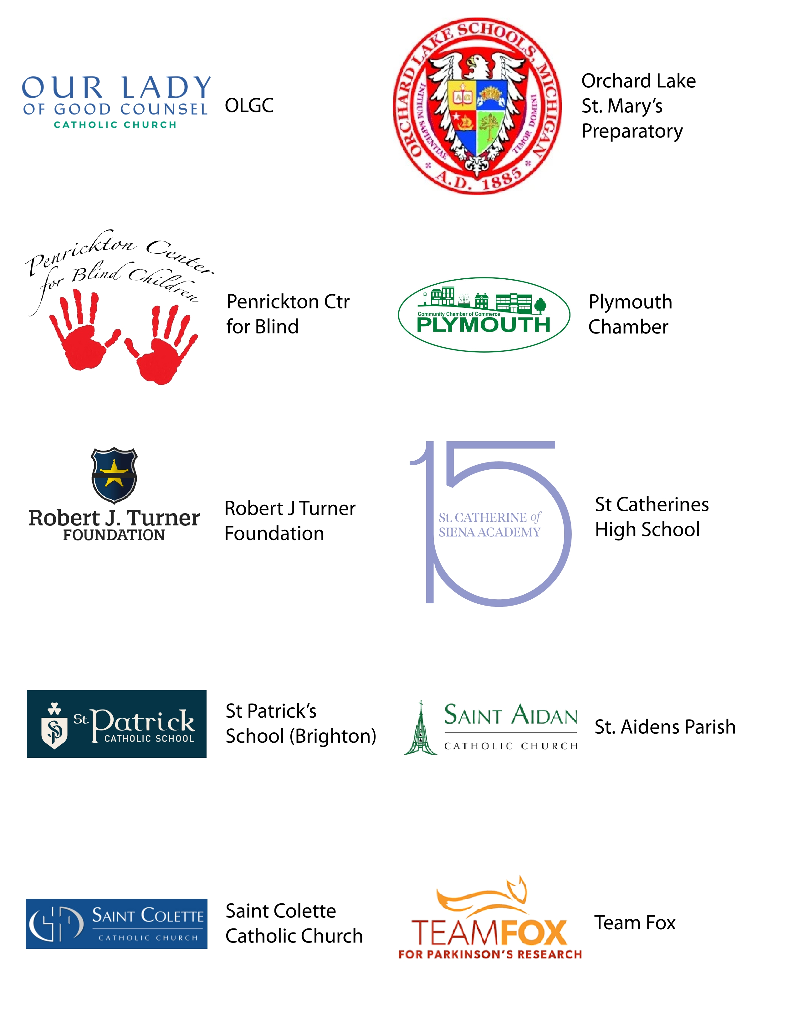 Sponsorship logos | Varsity Lincoln in Novi MI