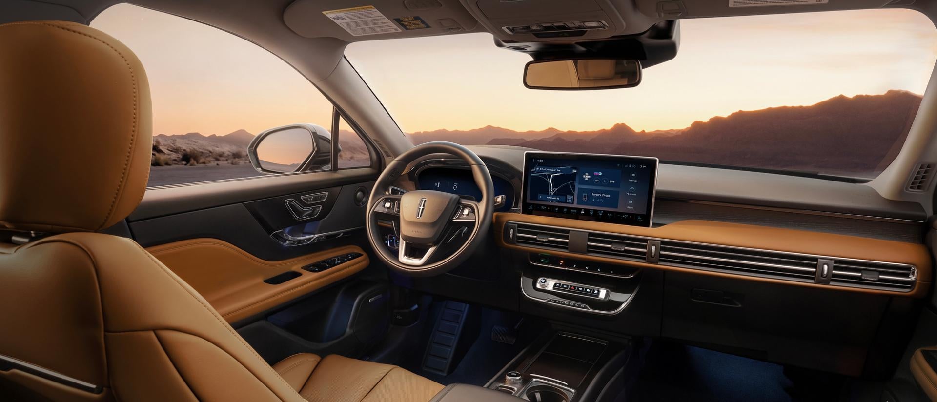 2027 Lincoln Corsair Hybrid interior.
