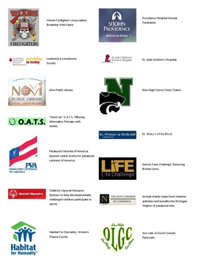 Sponsorship logos | Varsity Lincoln in Novi MI